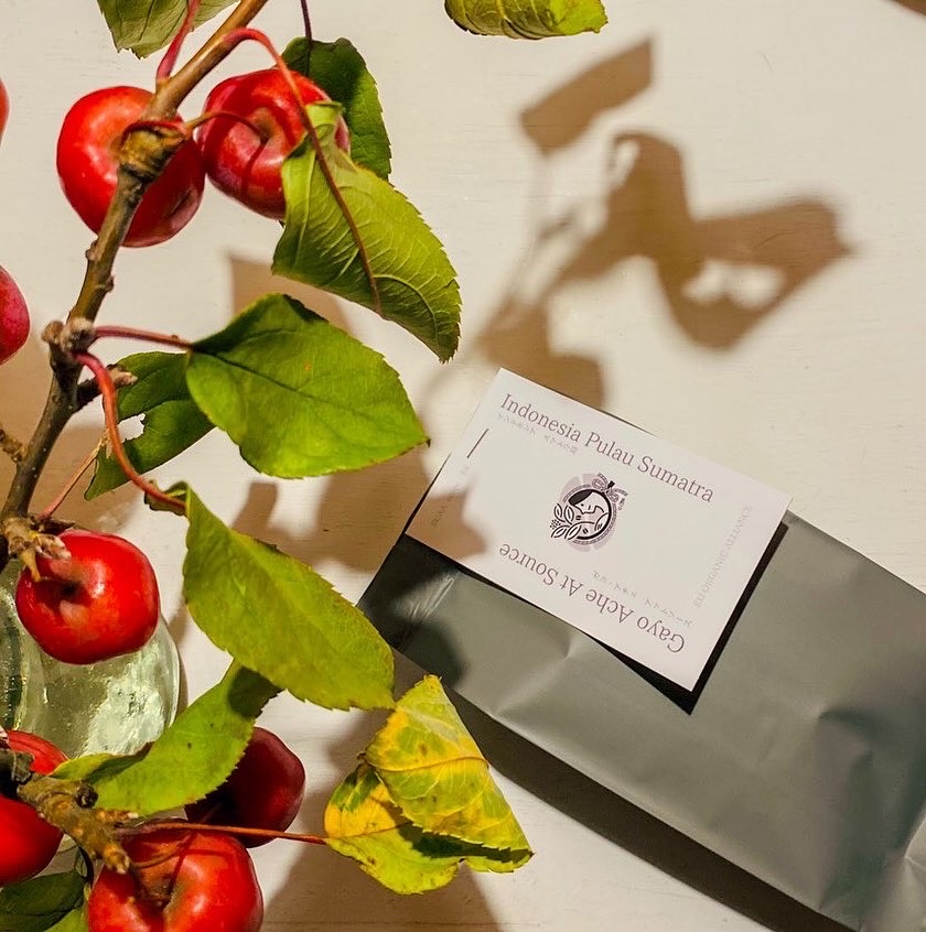 コーヒーショップロゴ（パッケージのイメージ）